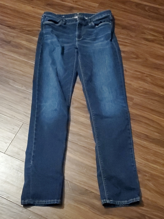 White House Black Market Denim - White House Black Market Indigo Straight-Leg Jeans